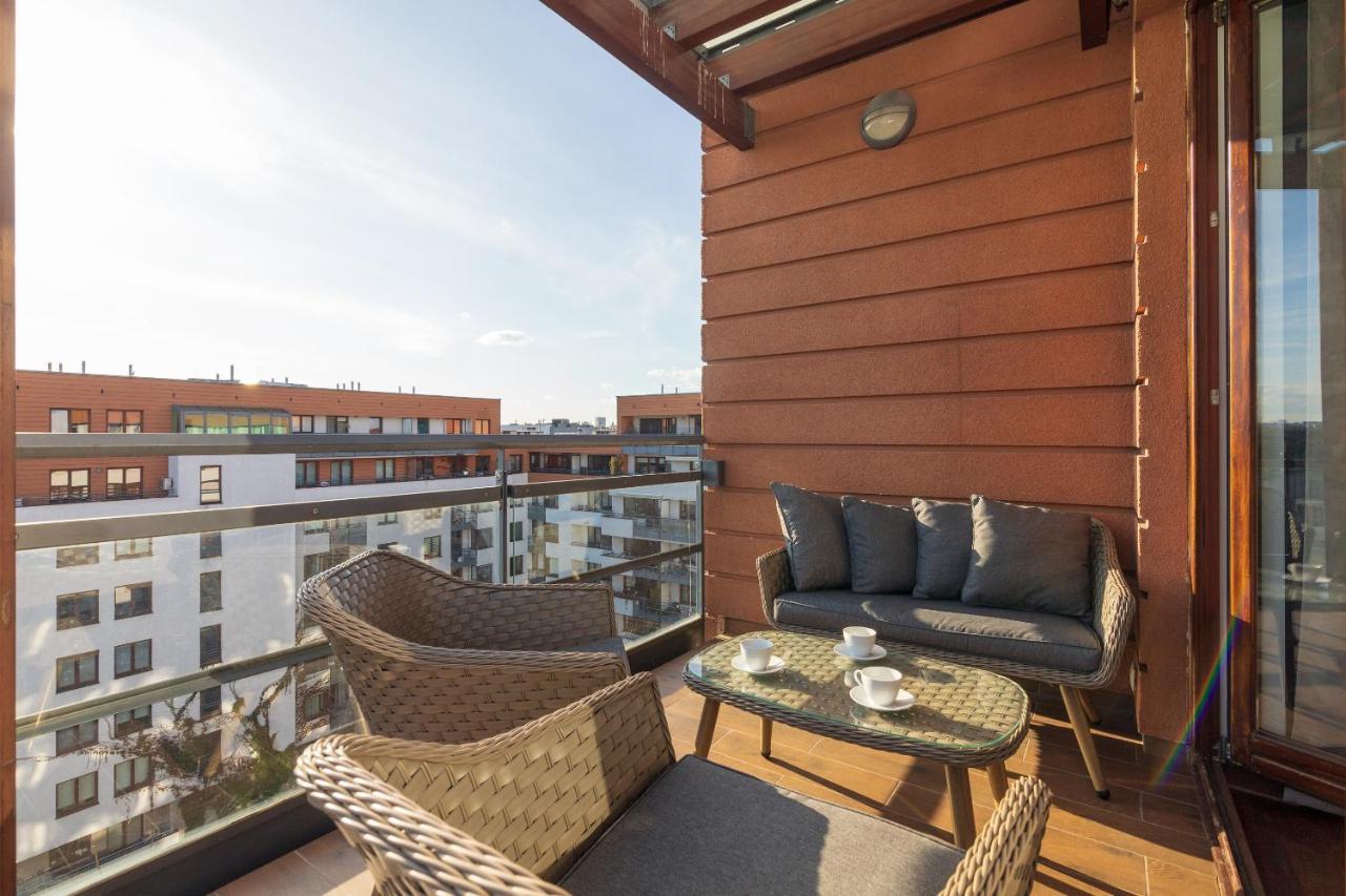 Mokotow Premium Apartment With Terrace Varşova Dış mekan fotoğraf