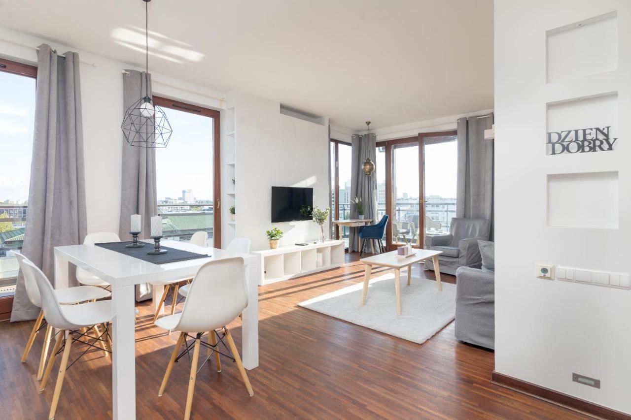 Mokotow Premium Apartment With Terrace Varşova Dış mekan fotoğraf