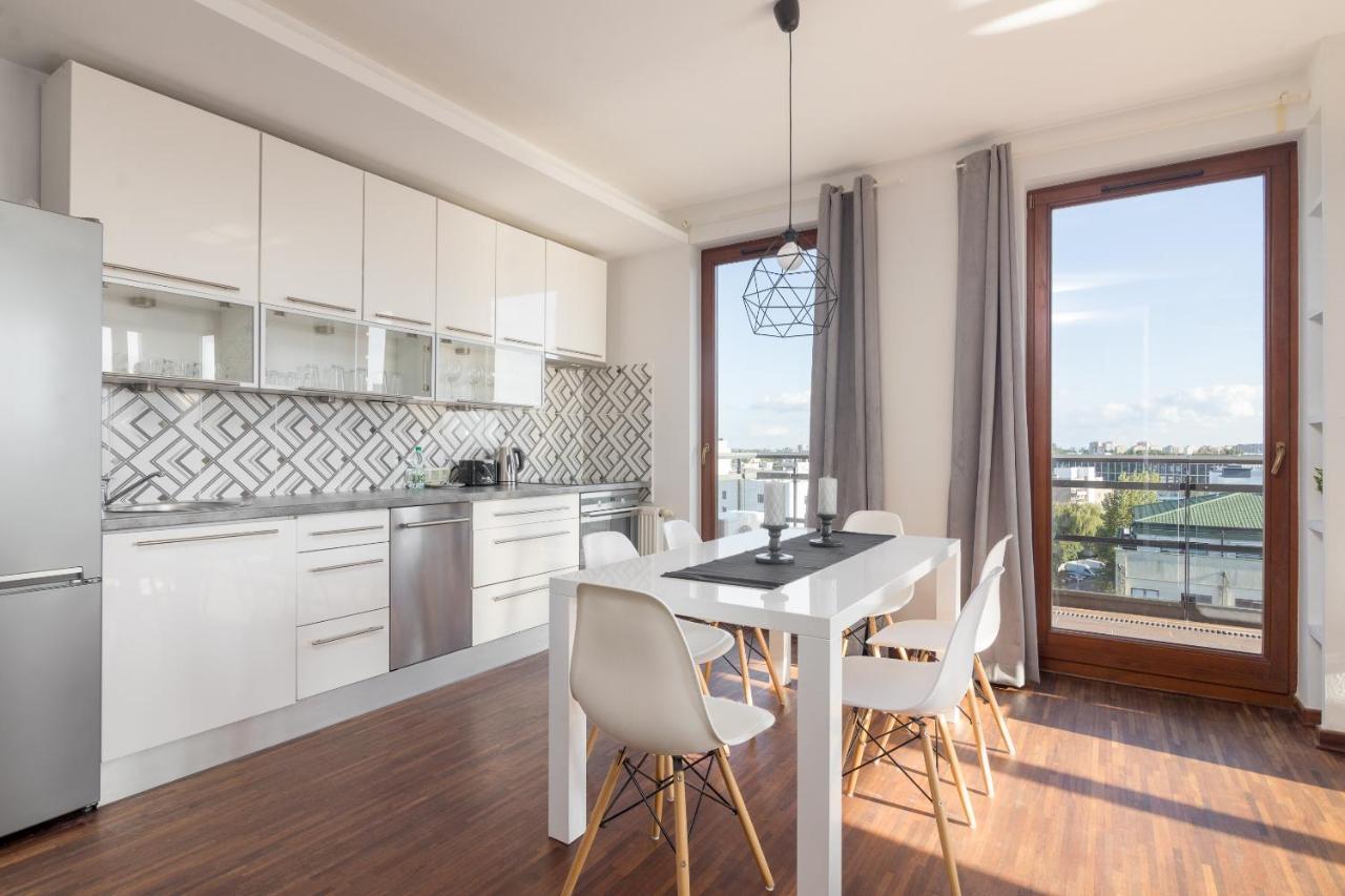 Mokotow Premium Apartment With Terrace Varşova Dış mekan fotoğraf